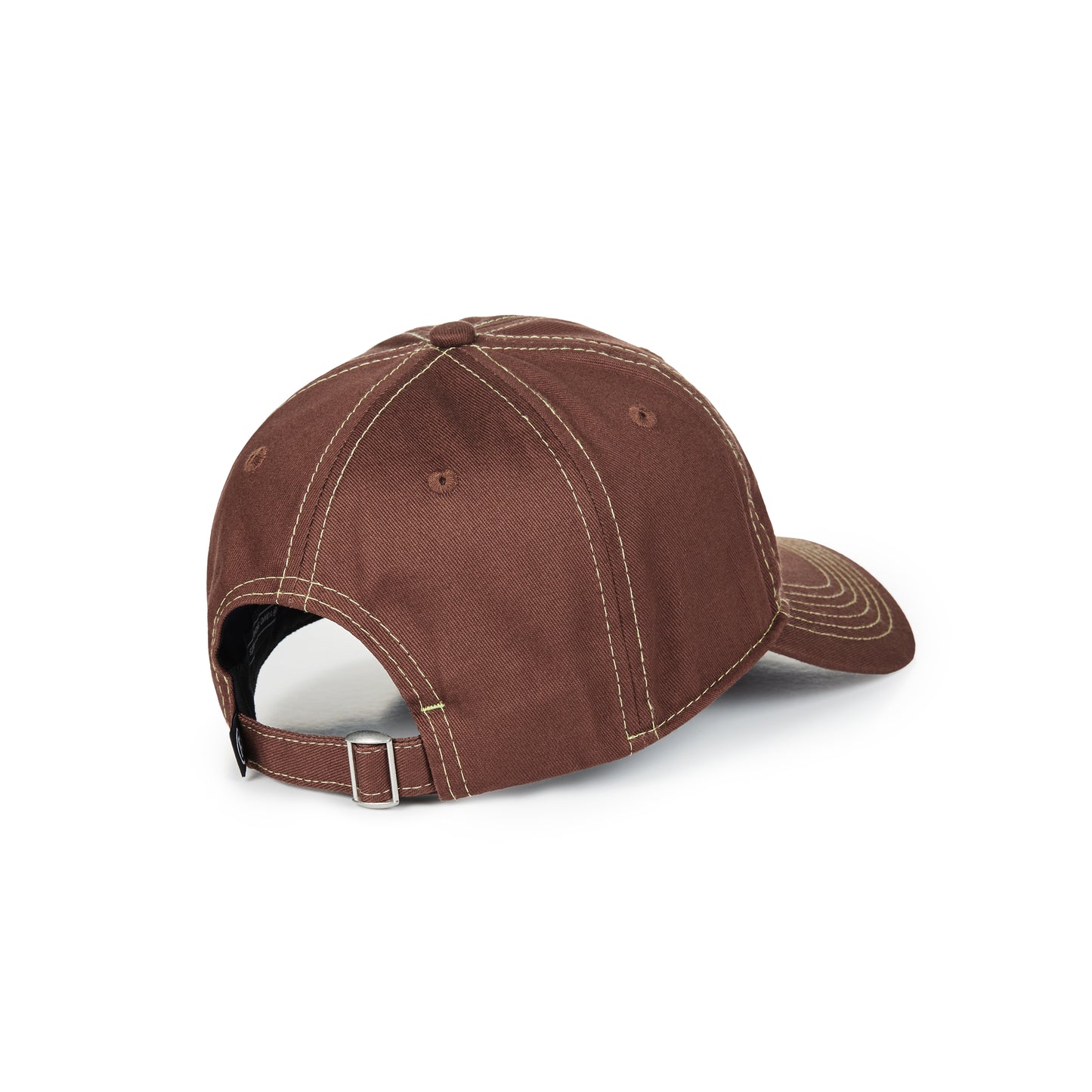 CORE LOGO cap dark brown / acid green