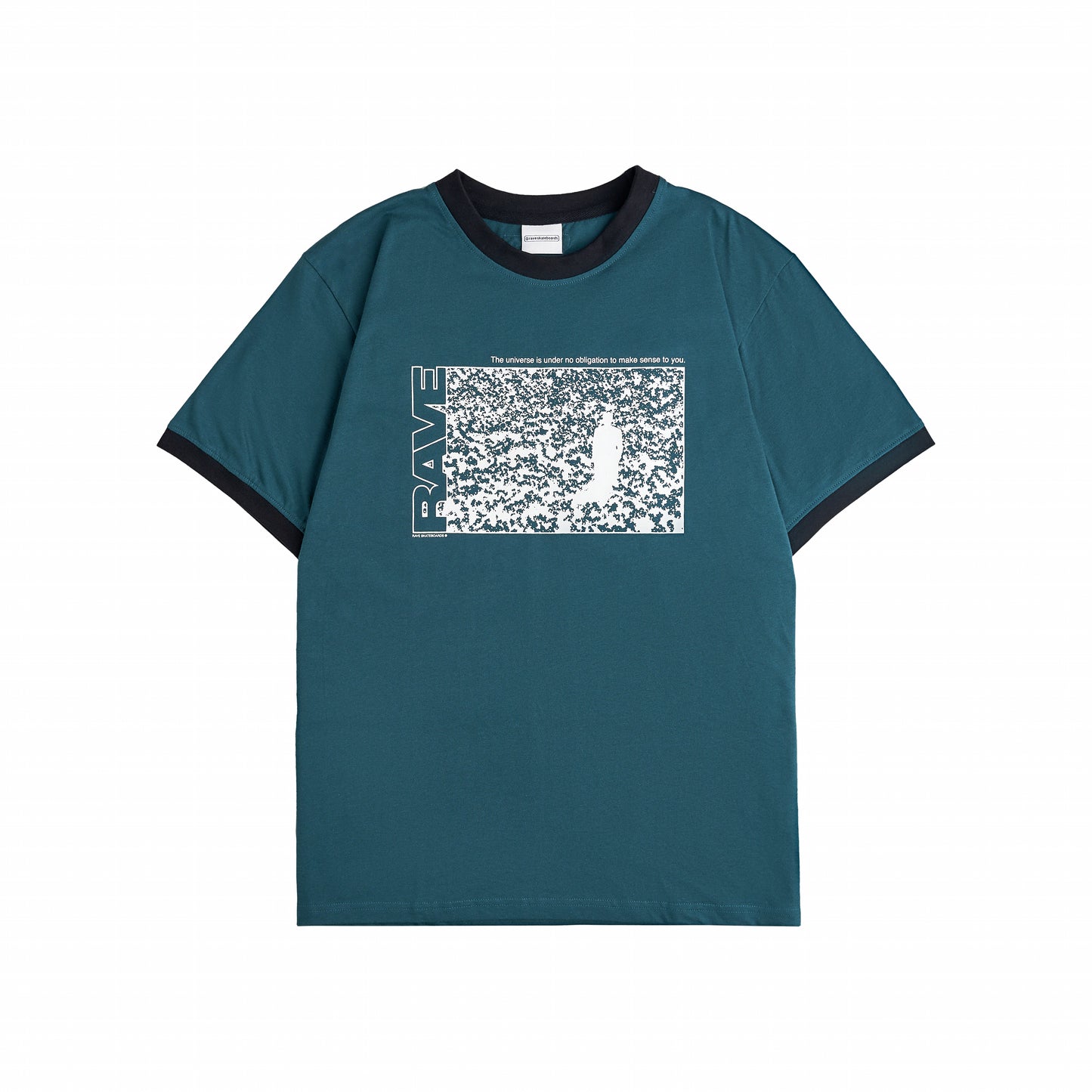 DEGRASSE ringer tee teal