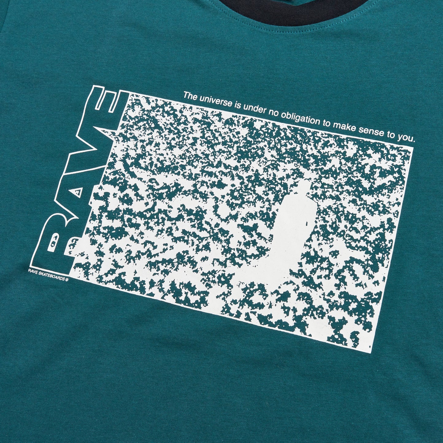 DEGRASSE ringer tee teal