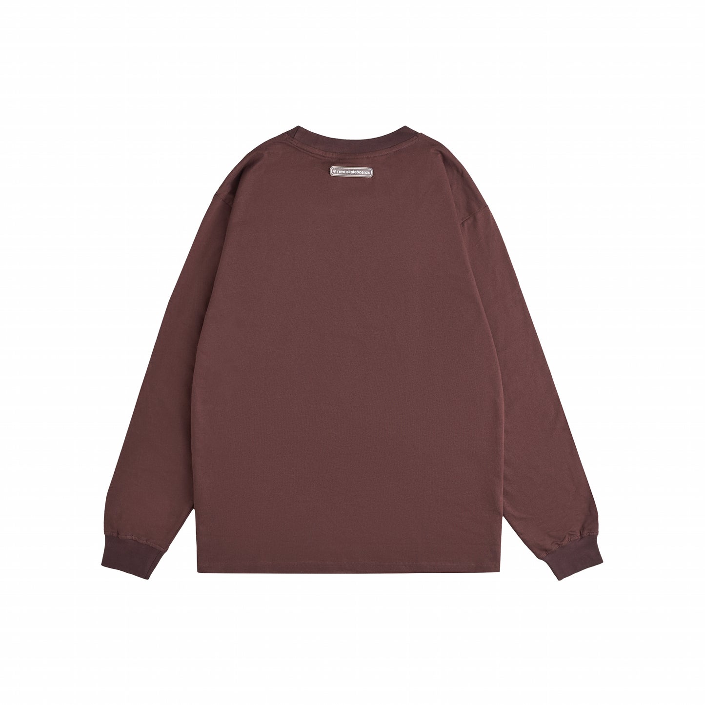 EYEZ long sleeve tee dark brown