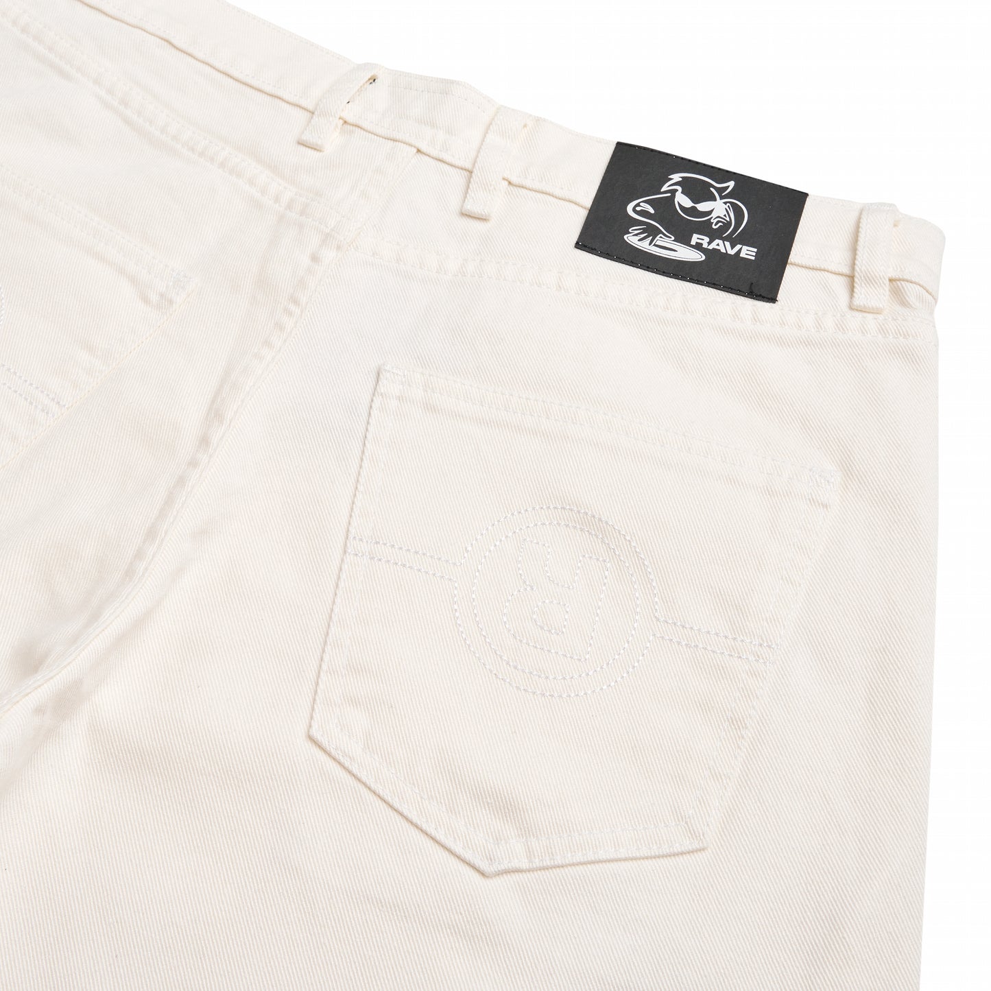 GROS DENIM white