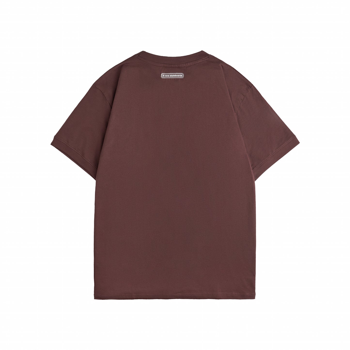 NO LEAK tee dark brown