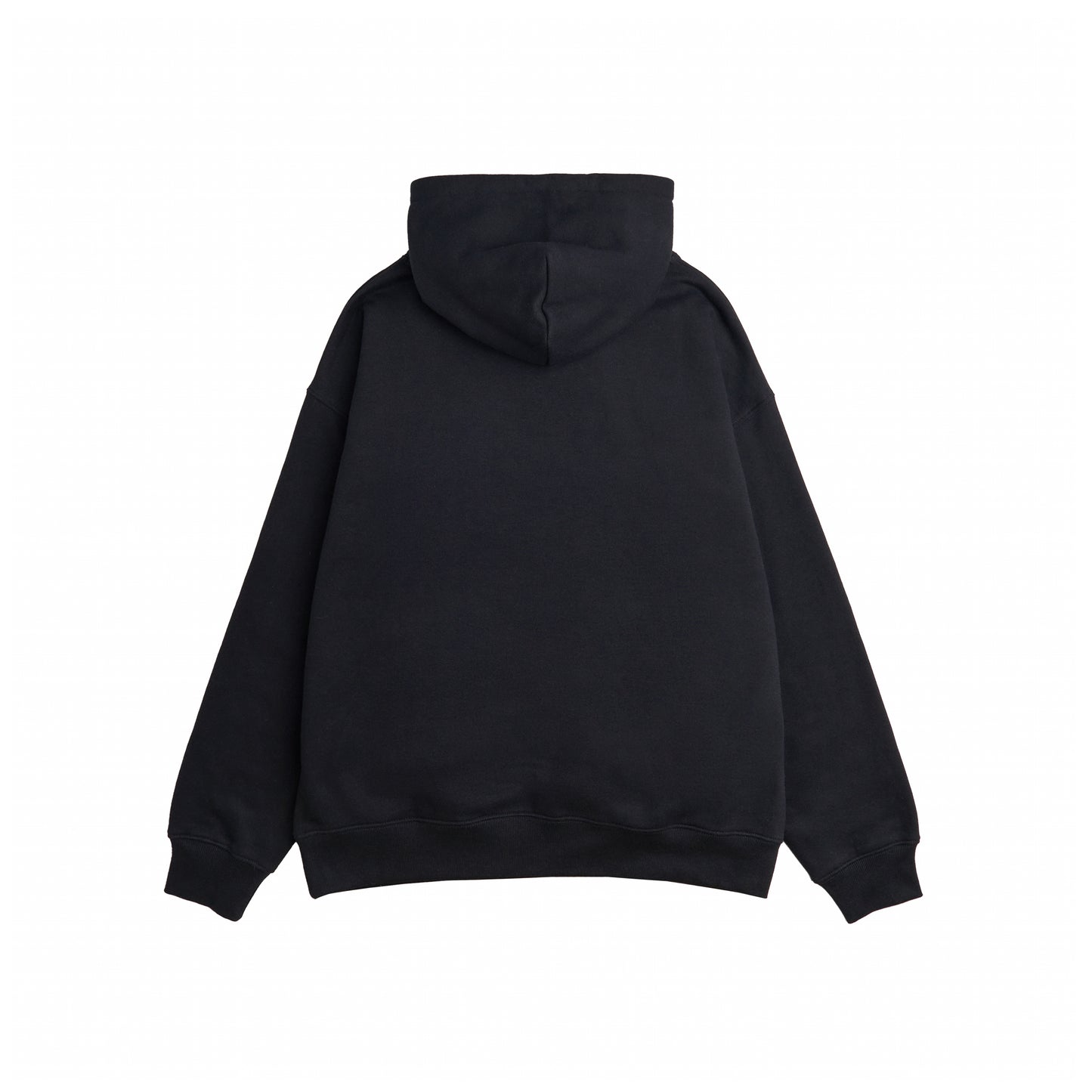 CASCA zip hoodie black