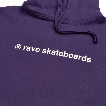 CORE LOGO hoodie dark purple