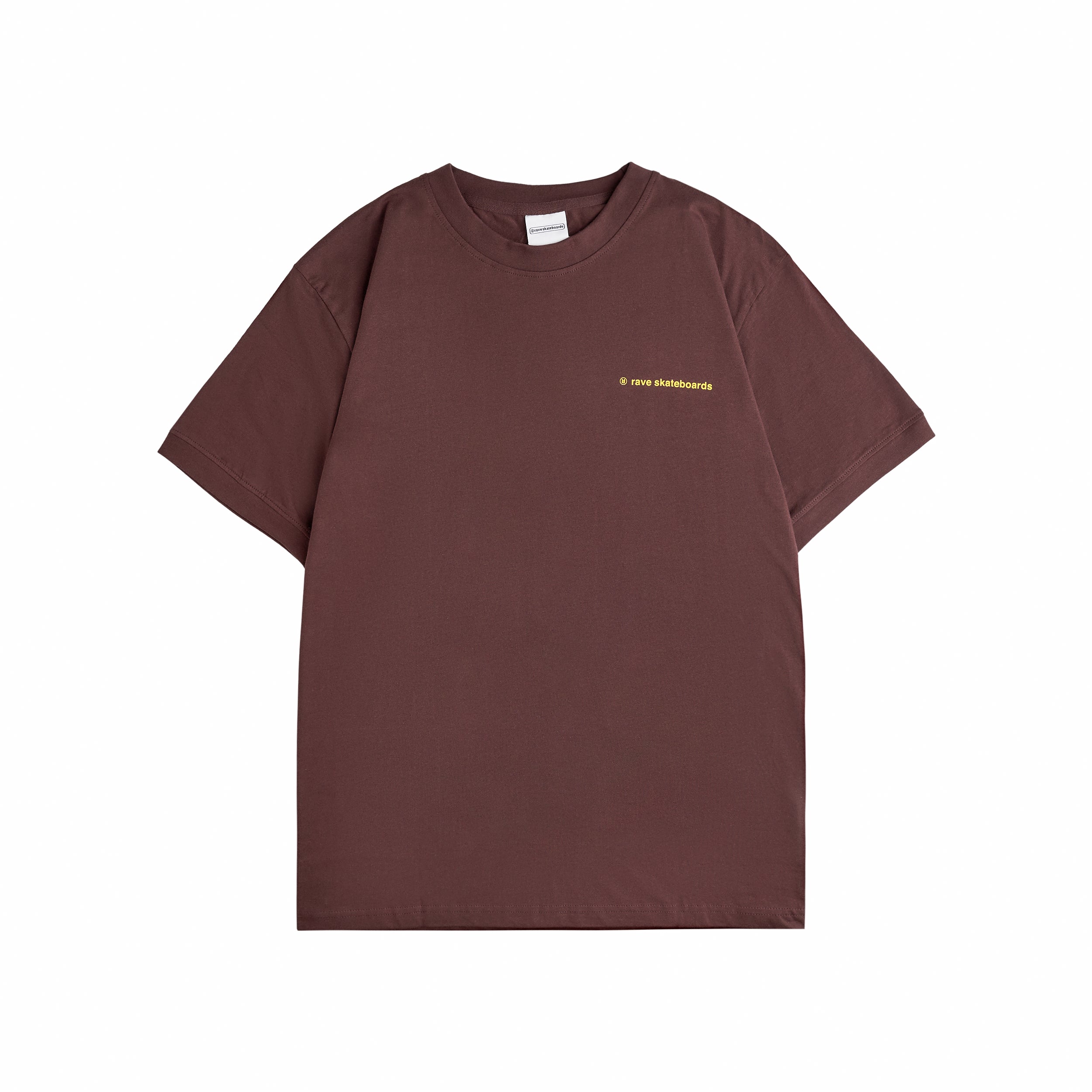 CORE SMALL LOGO tee dark brown