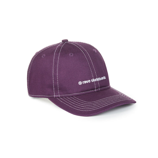 CORE LOGO cap purple / white