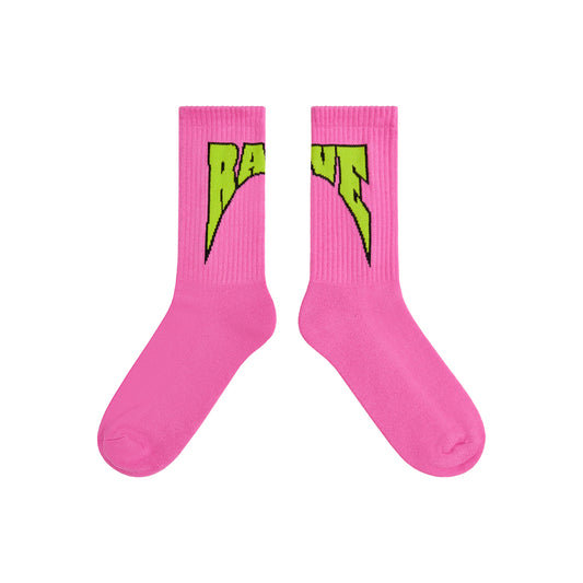 FACULTY socks pink