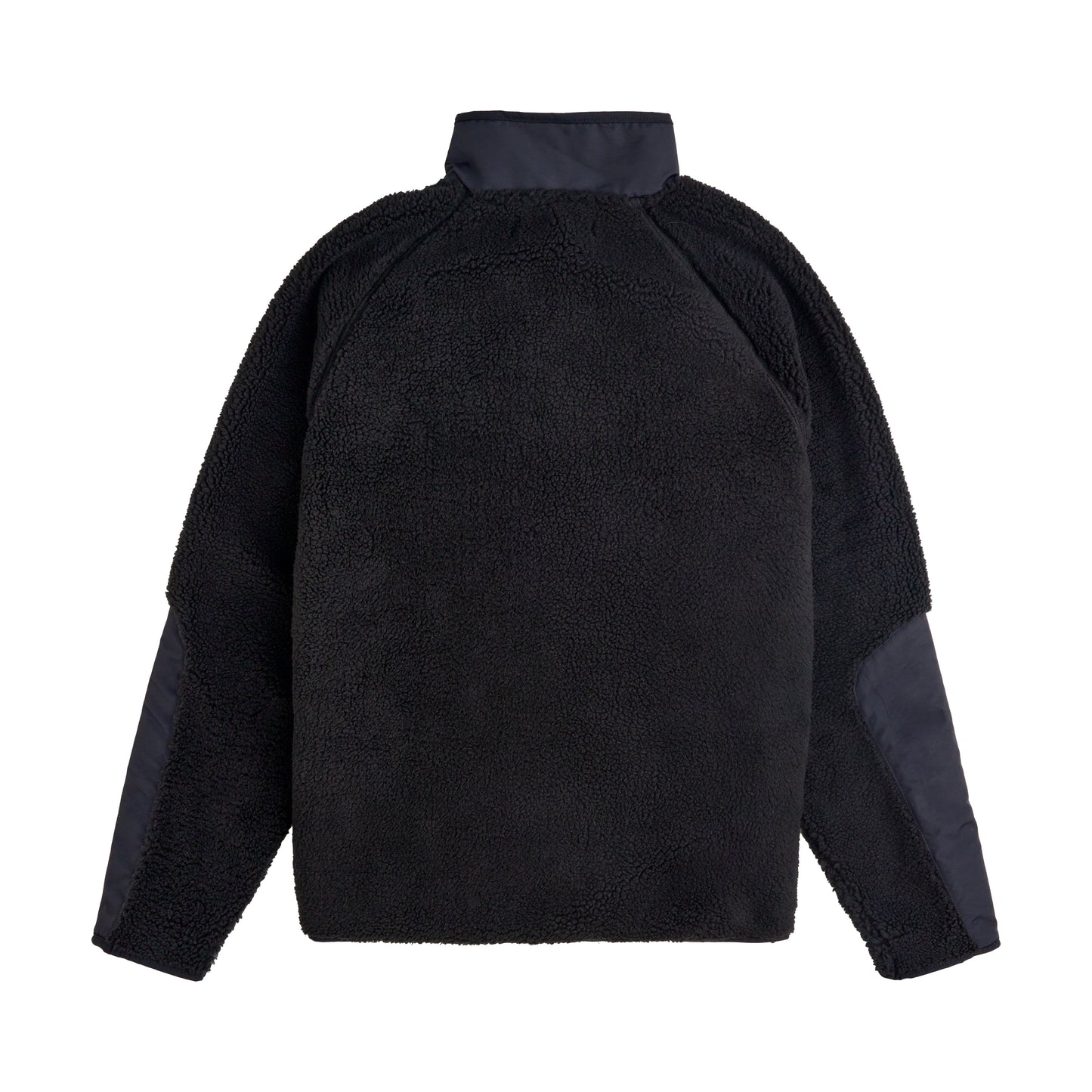 F&B sherpa fleece jacket black