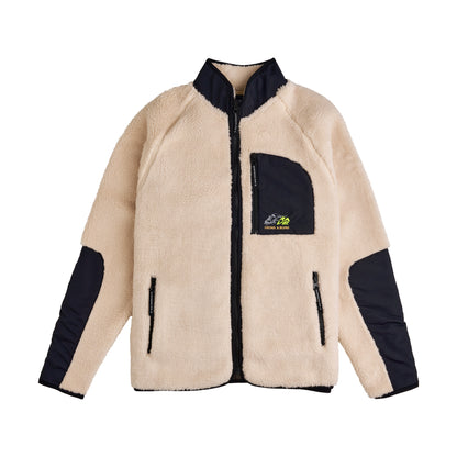 F&B sherpa fleece jacket sand