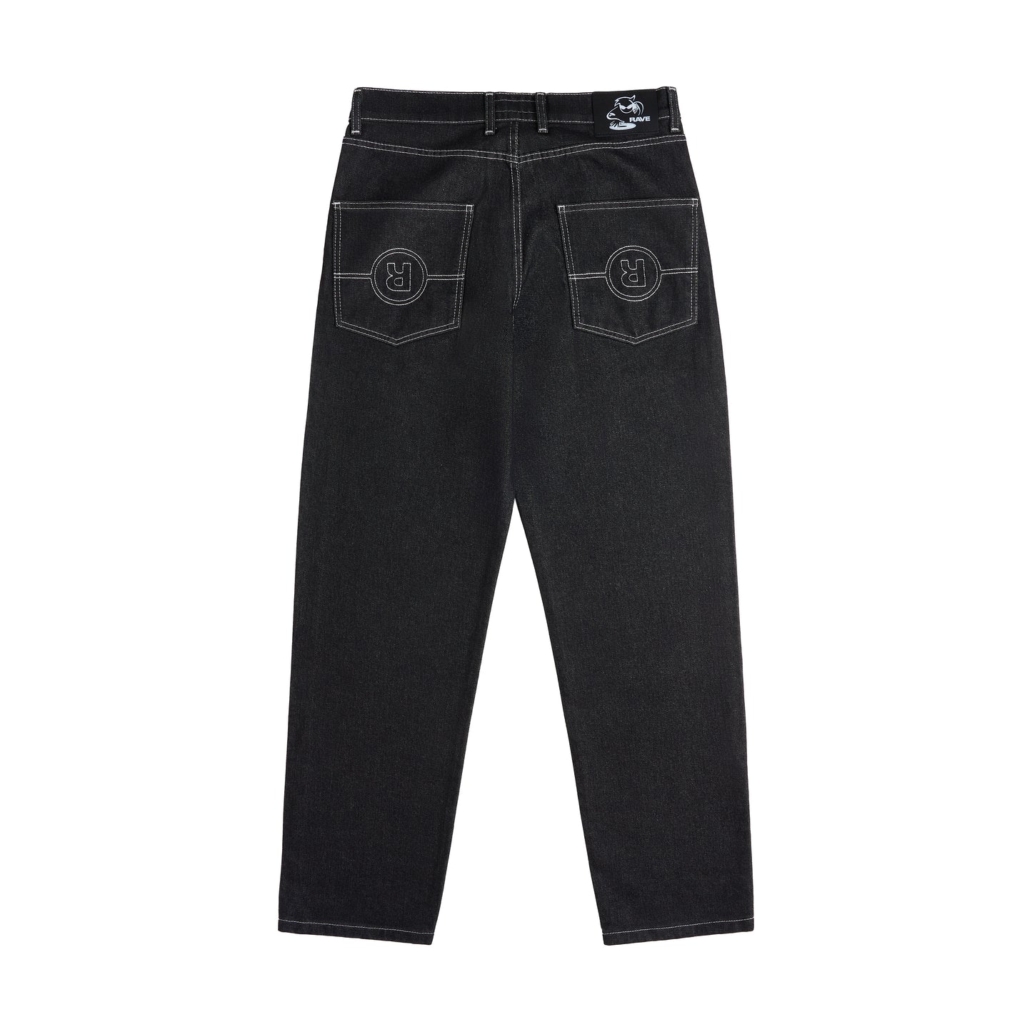 GROS DENIM black raw