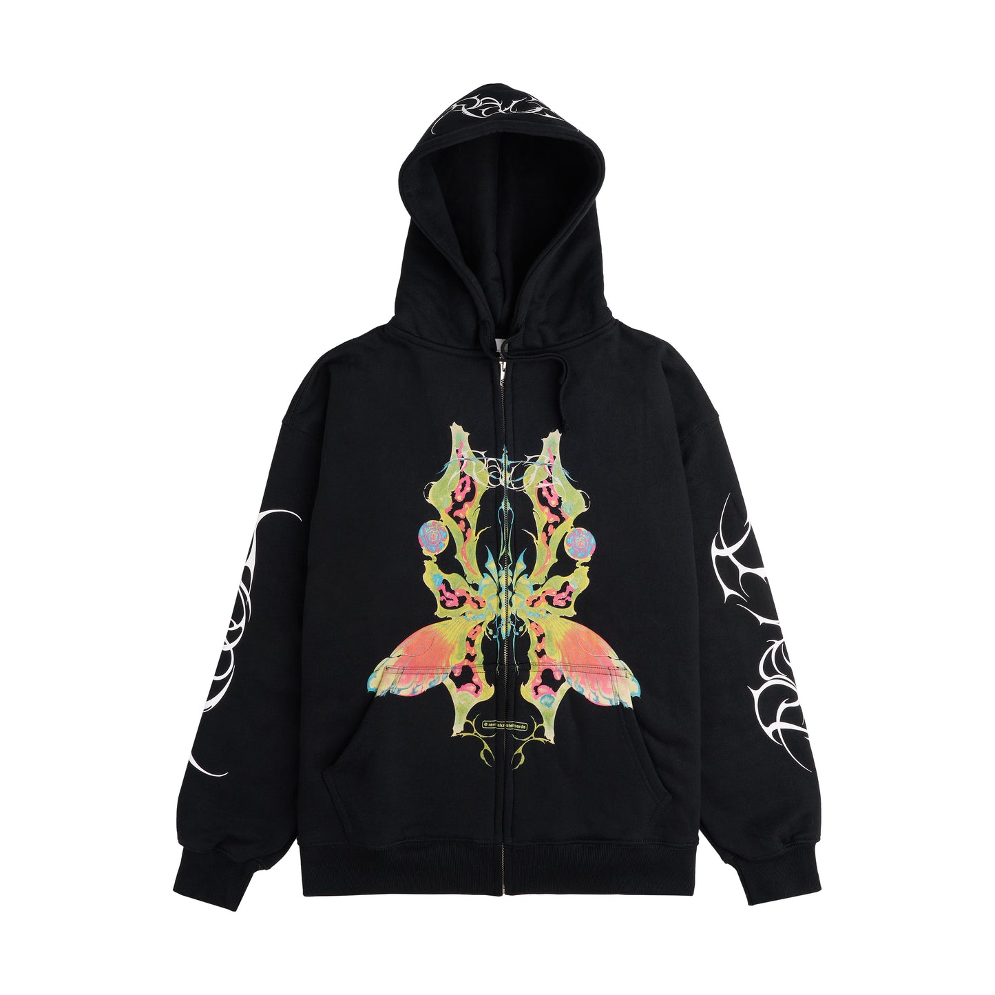 IVY zip hoodie black