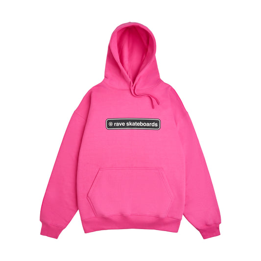 CORE LOGO hoodie hot pink