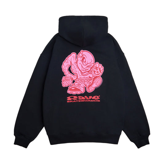 PLASTIK hoodie black