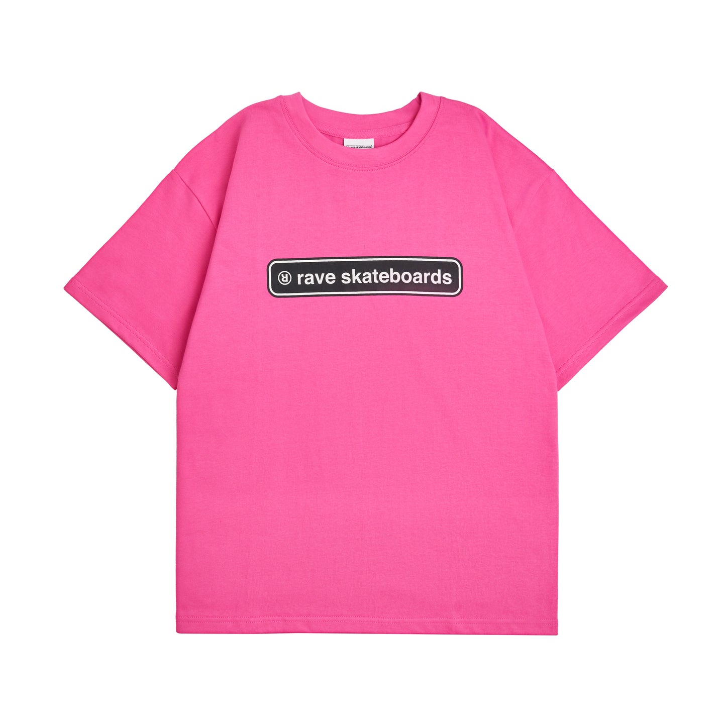 CORE LOGO tee hot pink