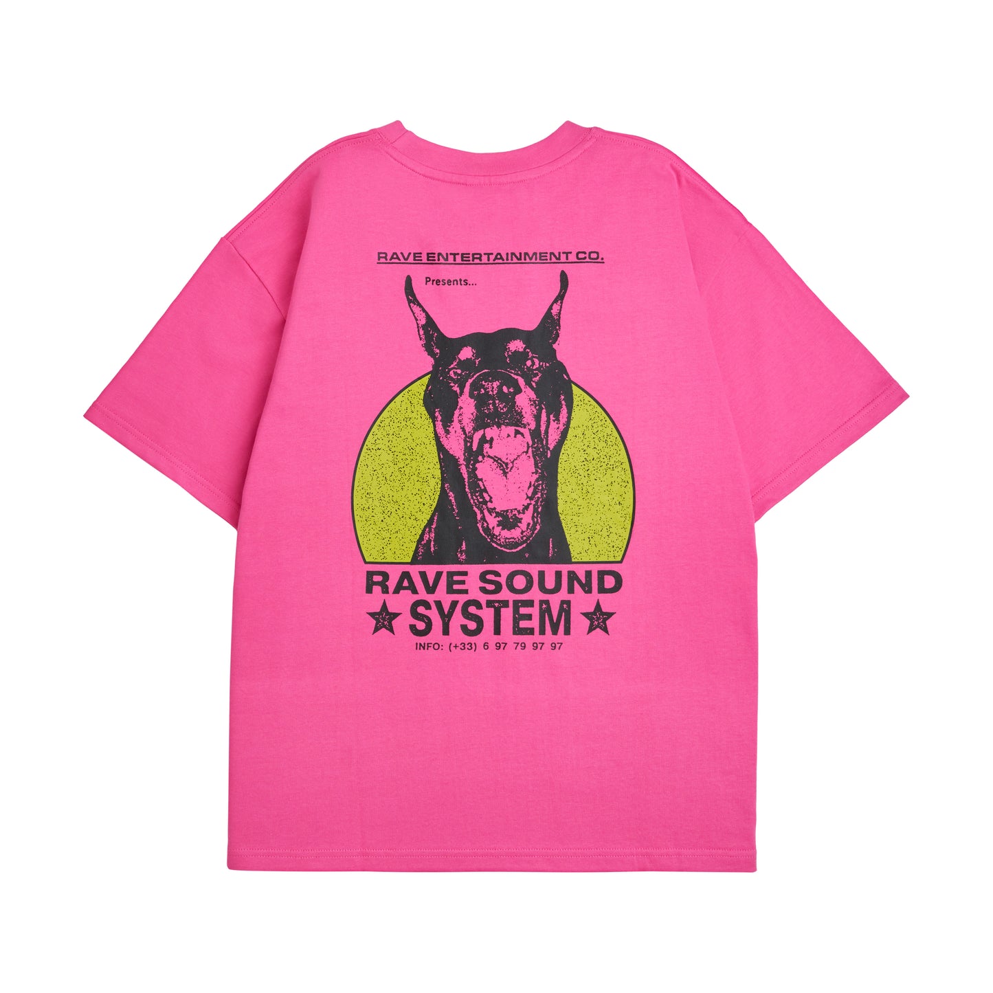 RSS tee hot pink