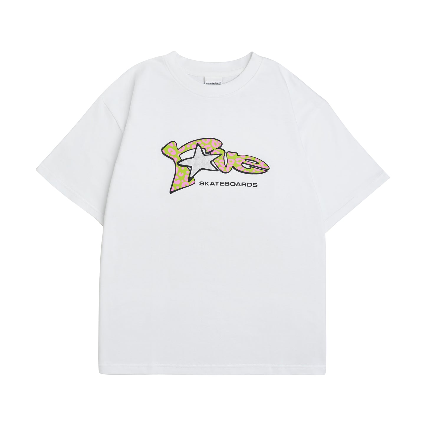 NEEDY tee white