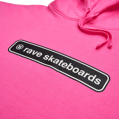 CORE LOGO hoodie hot pink