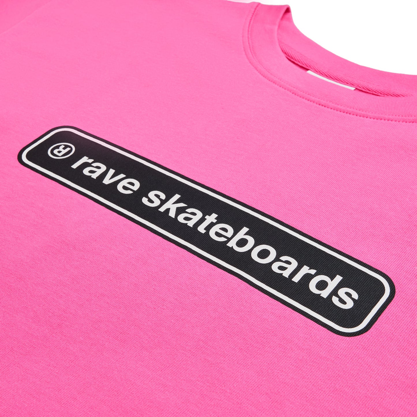 CORE LOGO tee hot pink