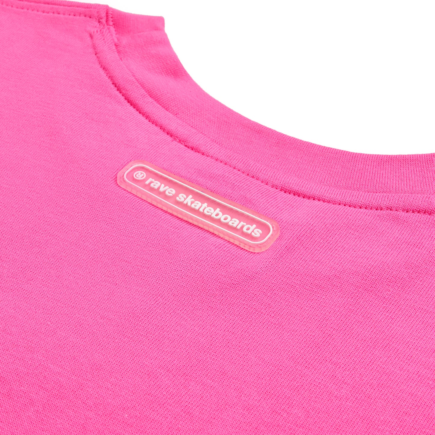 CORE LOGO tee hot pink