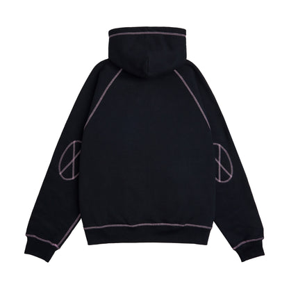 DEKCIW raglan hoodie black