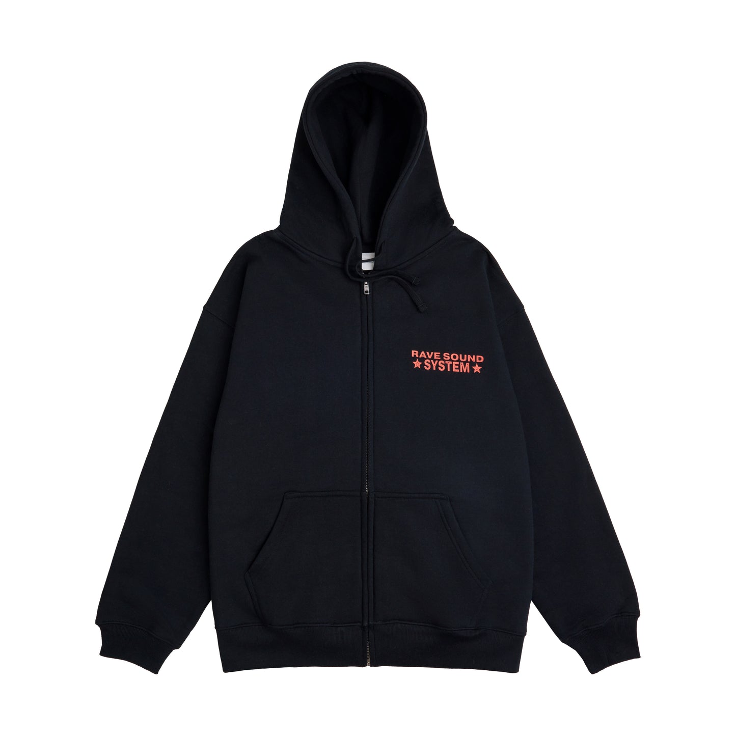 RSS zip hoodie black