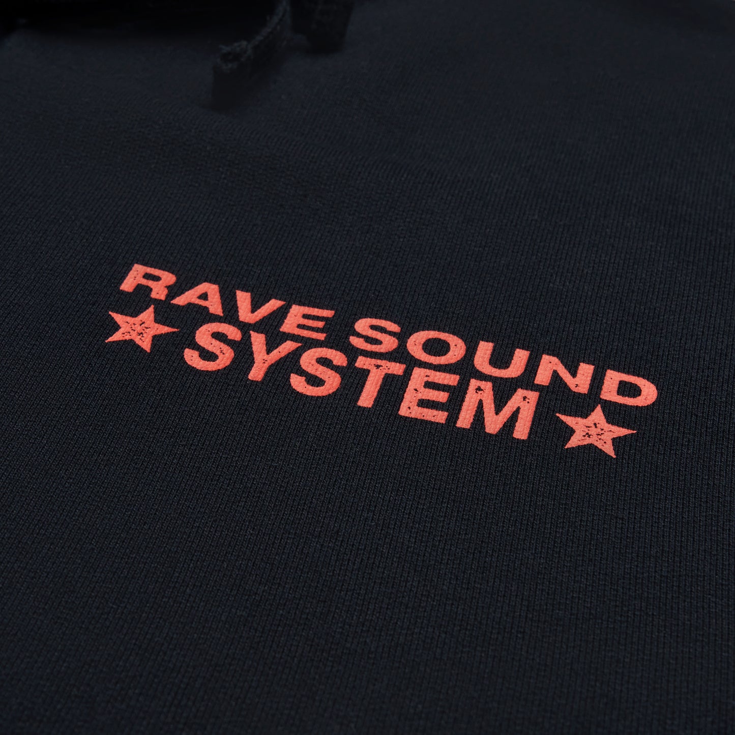 RSS zip hoodie black