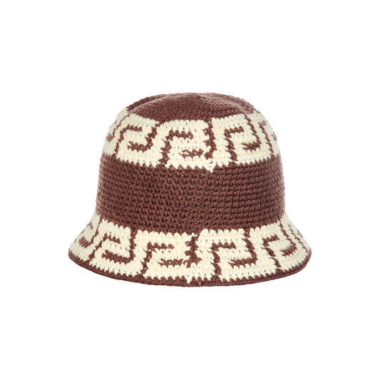 RRRrrr! crochet hat brown vanilla