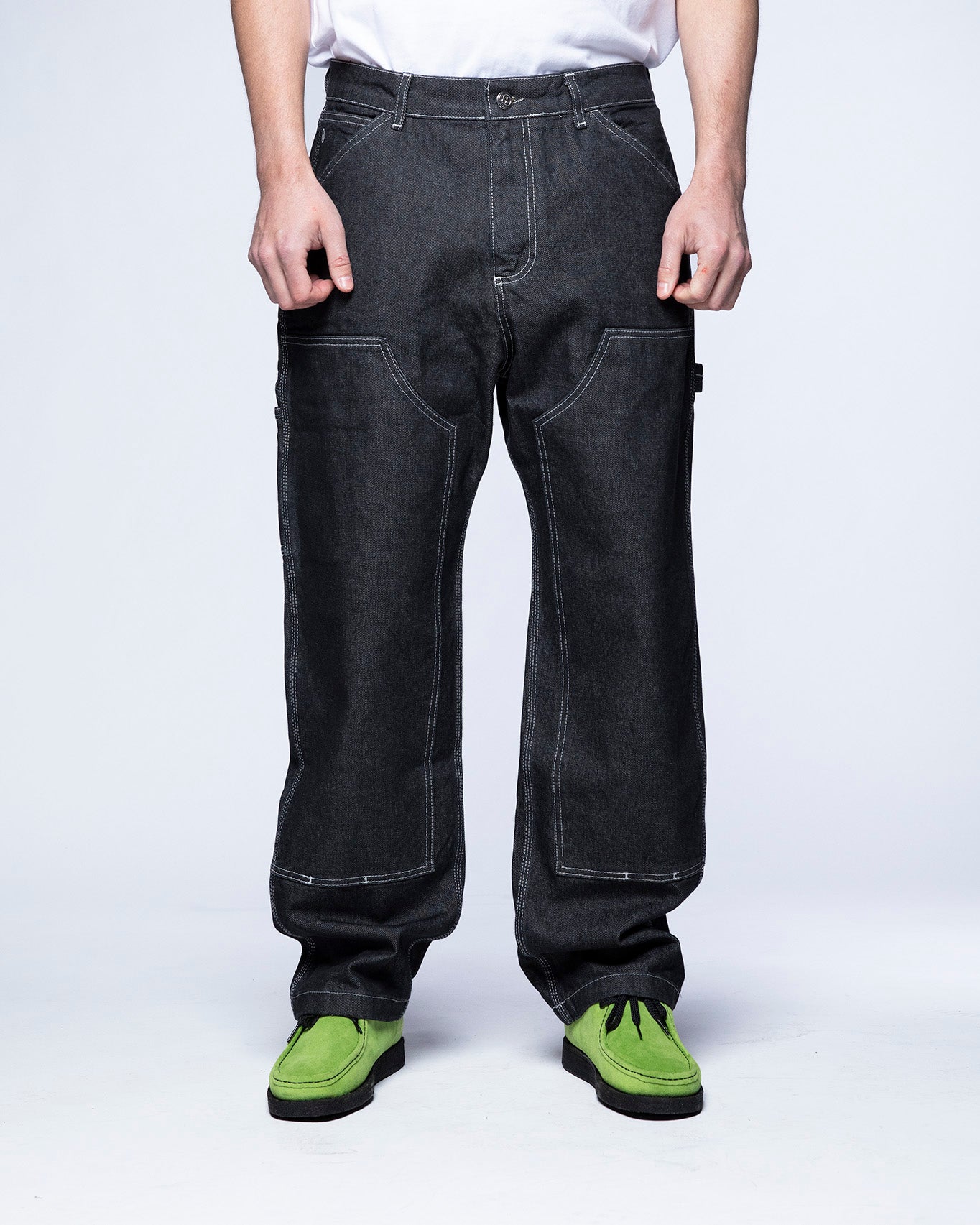 JOHN CARPENTER pant black raw denim