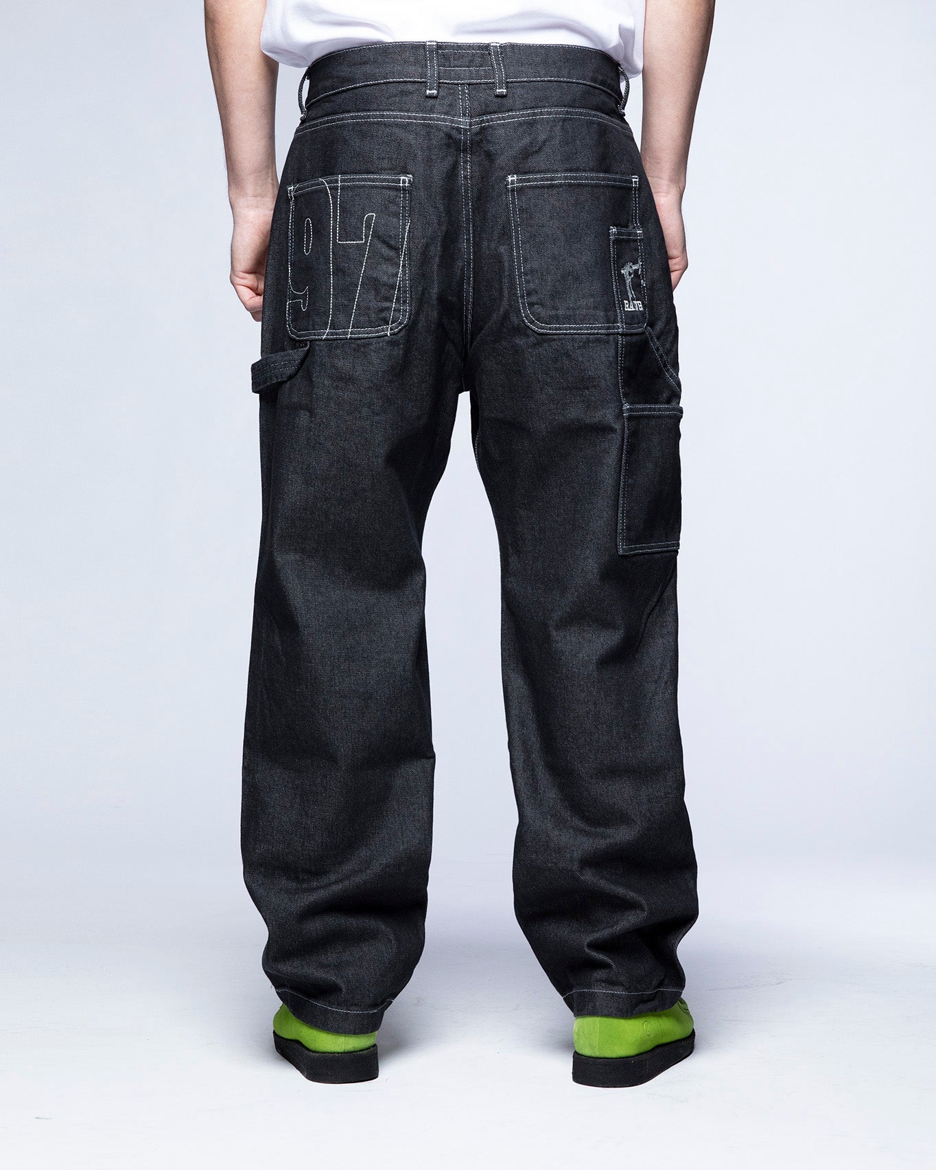 JOHN CARPENTER pant black raw denim