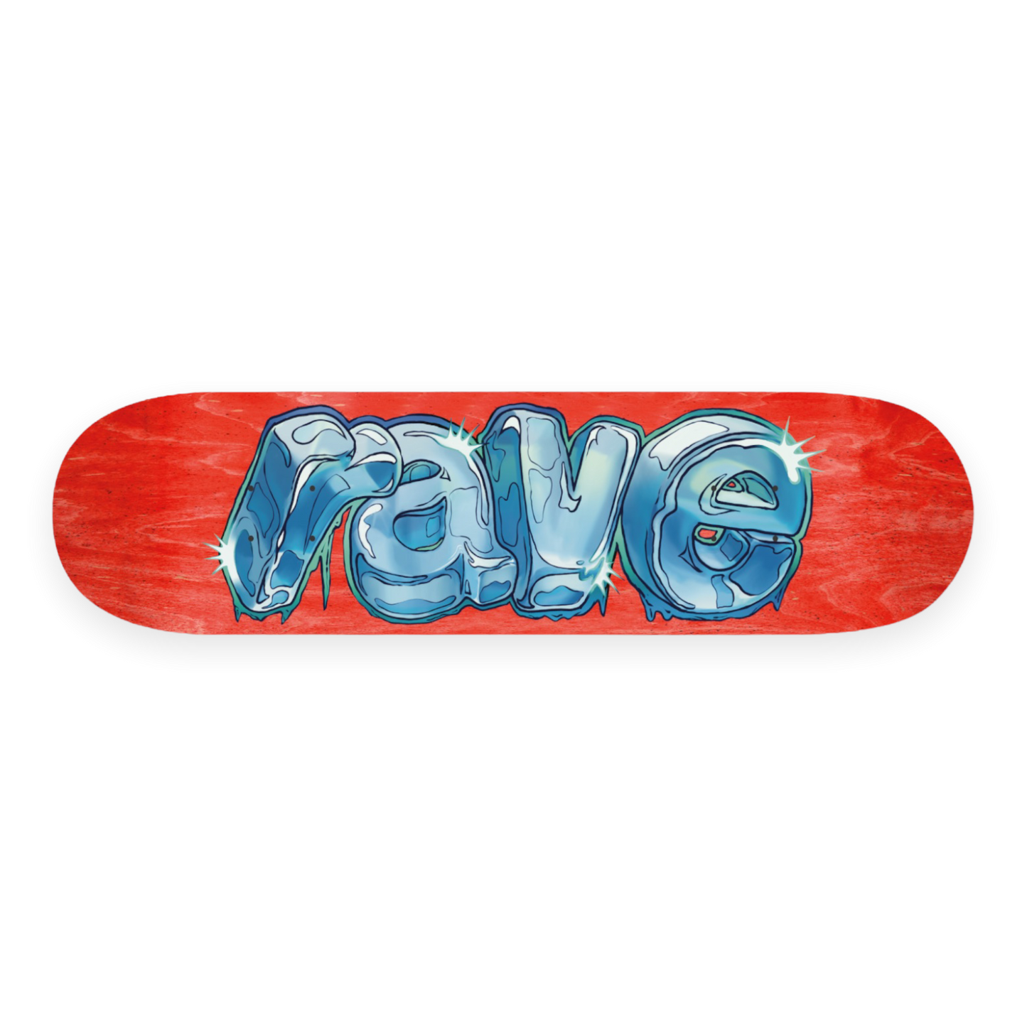 COLD AS ICE board - RAVE skateboards