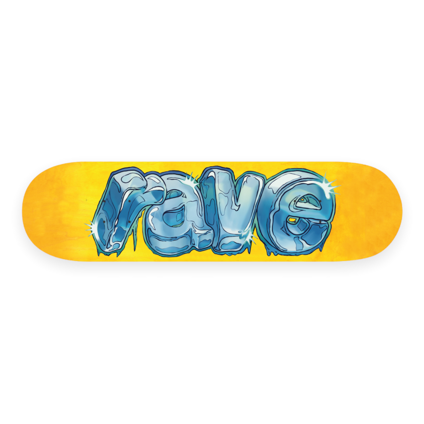 COLD AS ICE board - RAVE skateboards