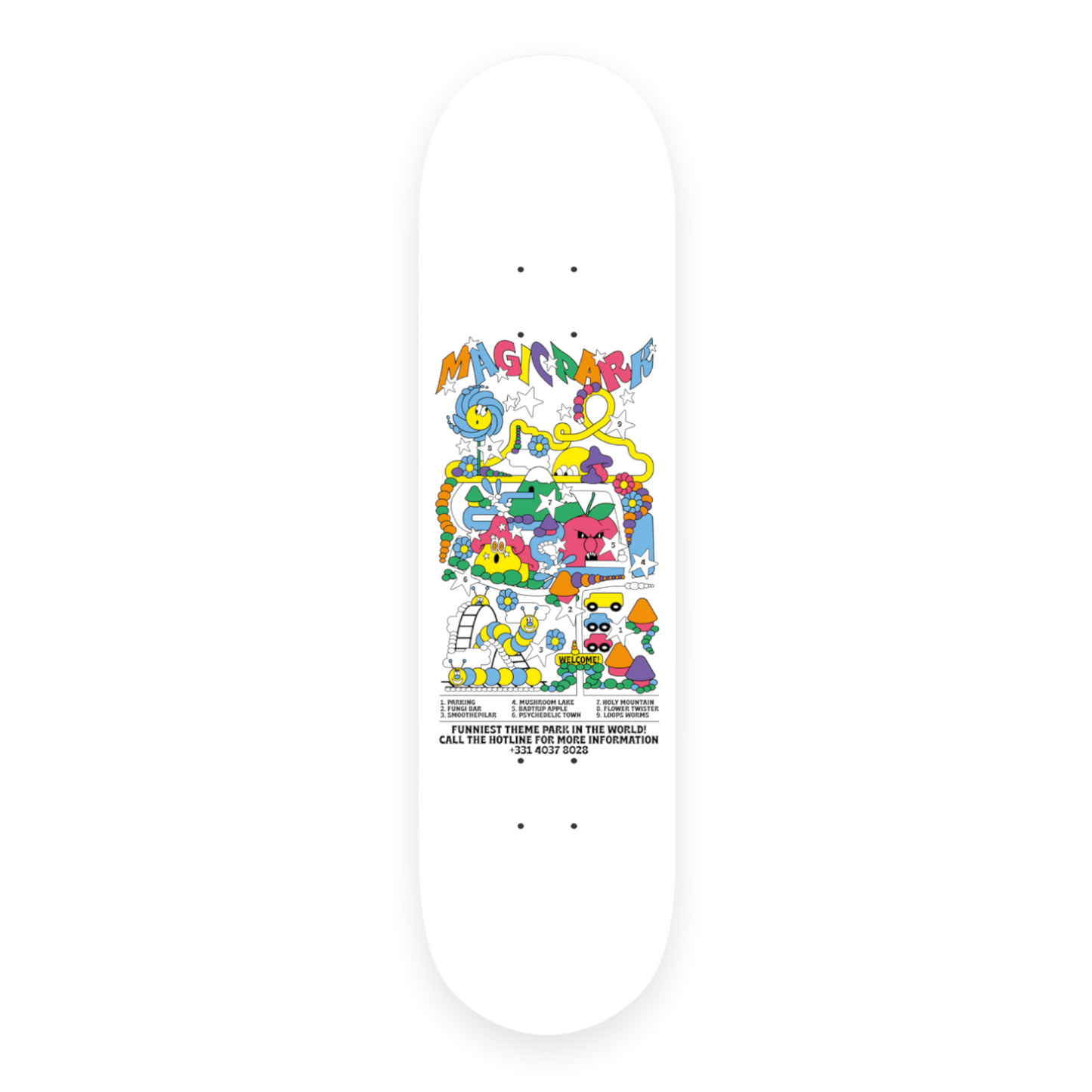 MAGIC PARK Studio Jimbo board - RAVE skateboards