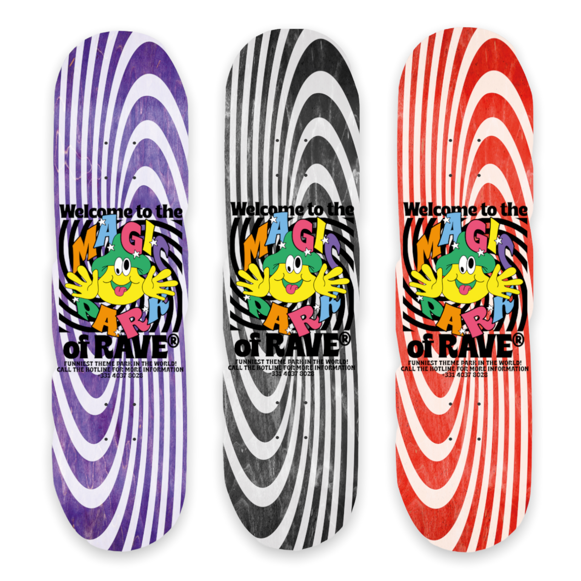 MUSHROOM Studio Jimbo board - RAVE skateboards