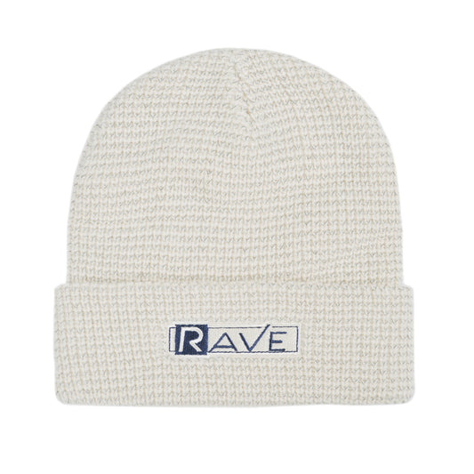 RAVE GROUPE 3M beanie off white - RAVE skateboards