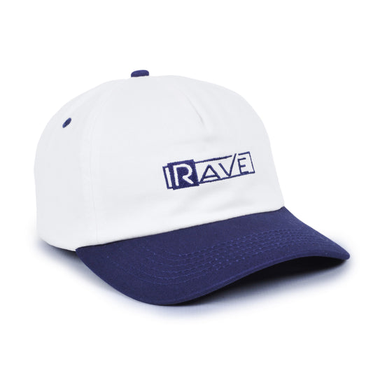 RAVE GROUPE cap off white / navy - RAVE skateboards