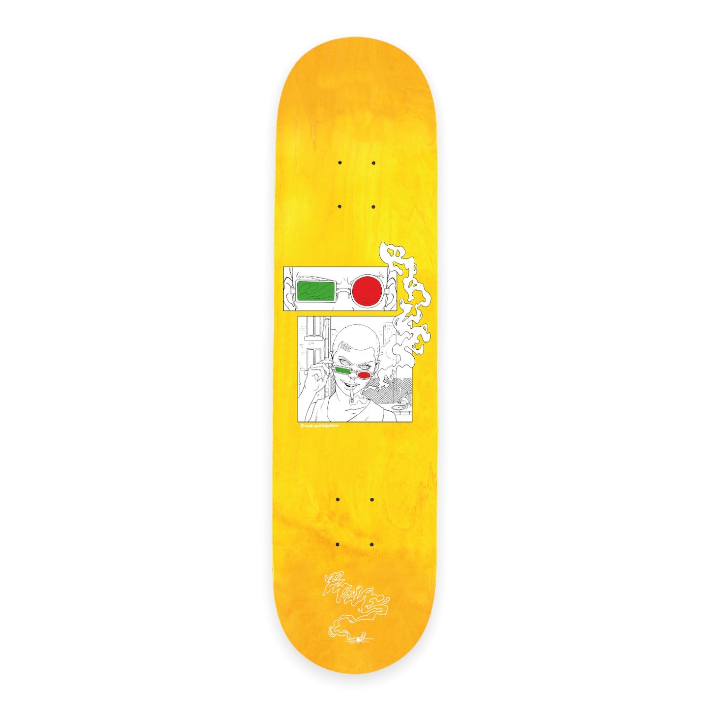 SPIDER J. GIRL board - RAVE skateboards