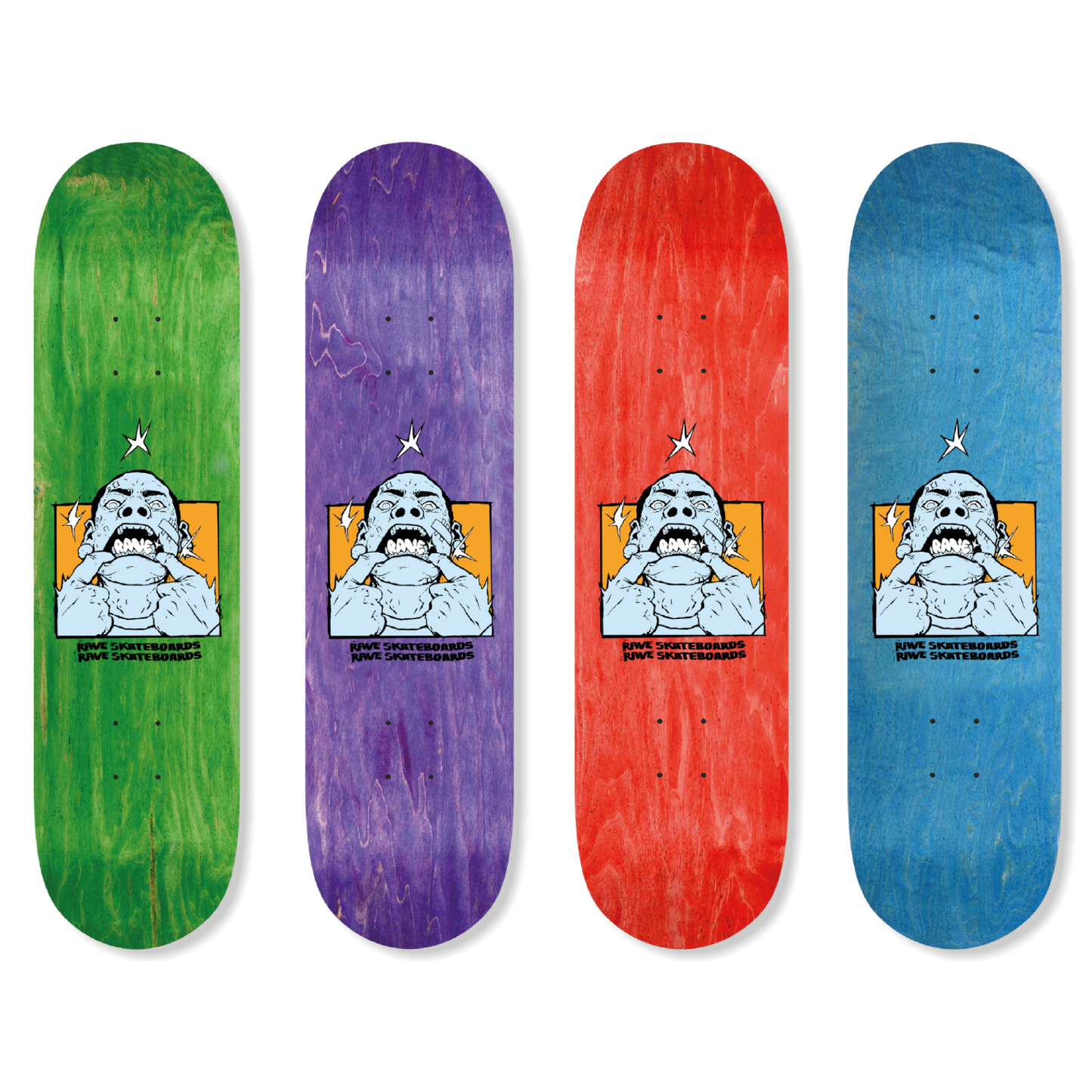 VVS board - RAVE skateboards