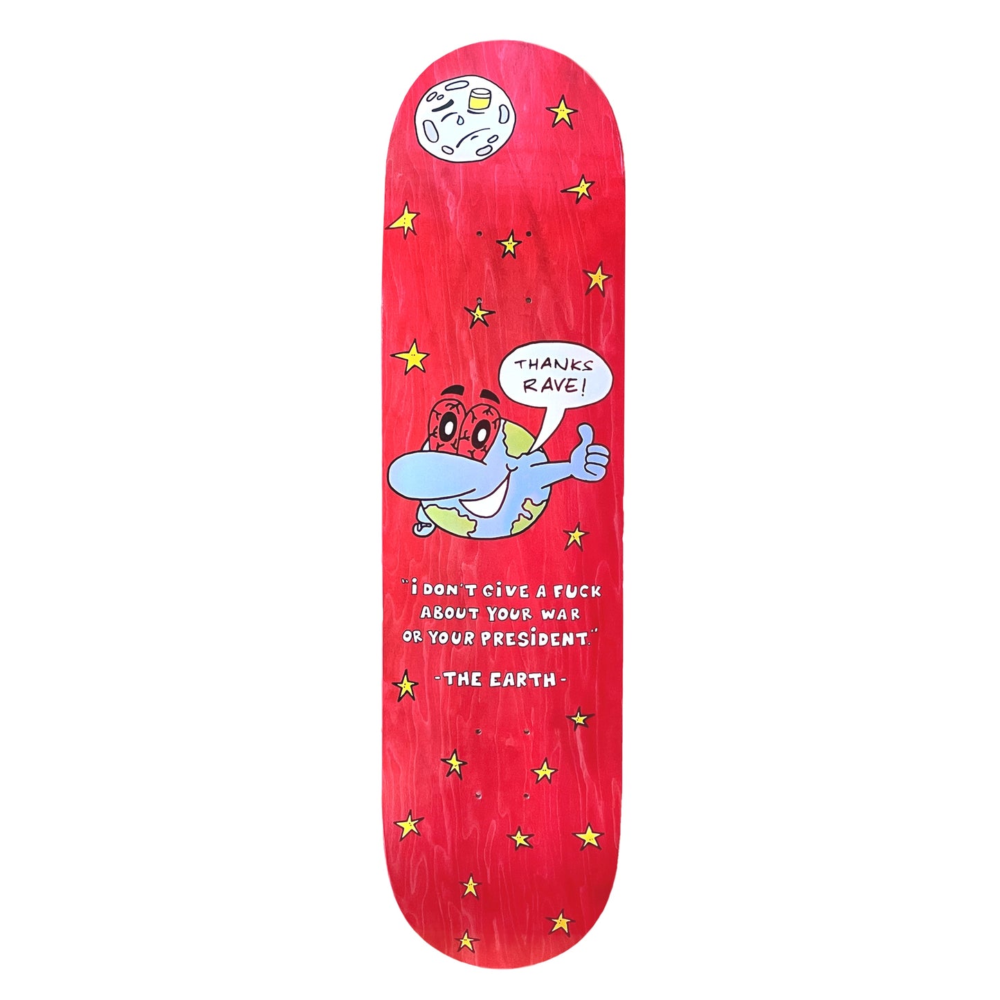 ZONKED PLANET board - RAVE skateboards